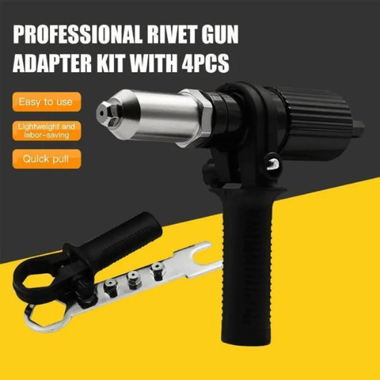 MenSolutionsStore™ Professional Rivet Gun Adapter